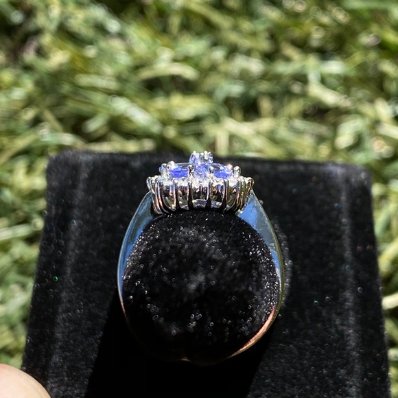 14KT diamond/tanzanite ring 💍 - Picture 6 of 17